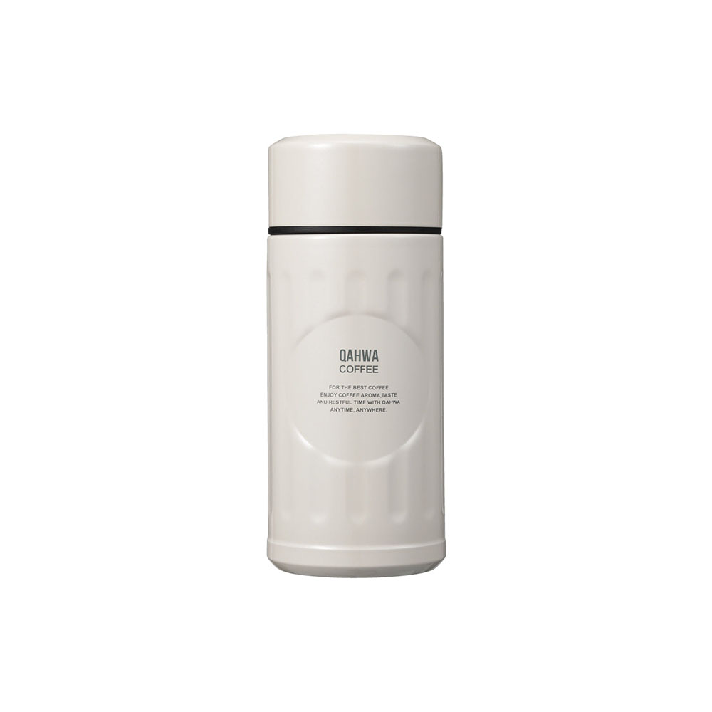 CB Japan QAHWA mini 精品咖啡專用保冷保溫瓶 200ml 象牙白